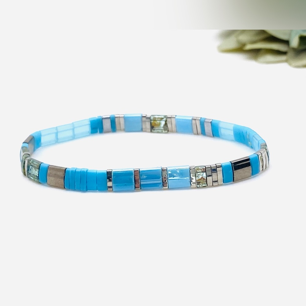 Miyuki Tila Bead Bracelet